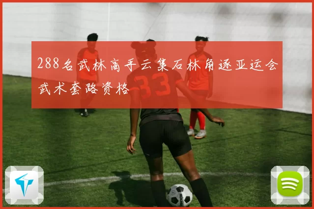 288名武林高手云集石林角逐亚运会武术套路资格